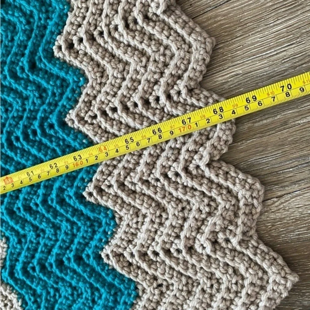 Handmade Afghan Grandma‎ Core Throw Blanket